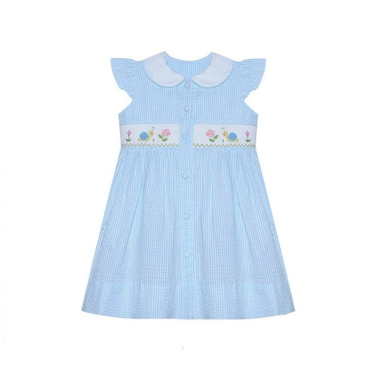 Remember Nguyen Turquoise Lala Dress Spring Garden