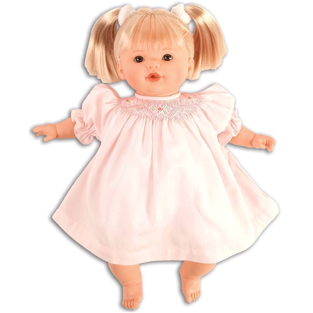 Rosalina Boutique Jade Baby Doll Pink Smocked Dress