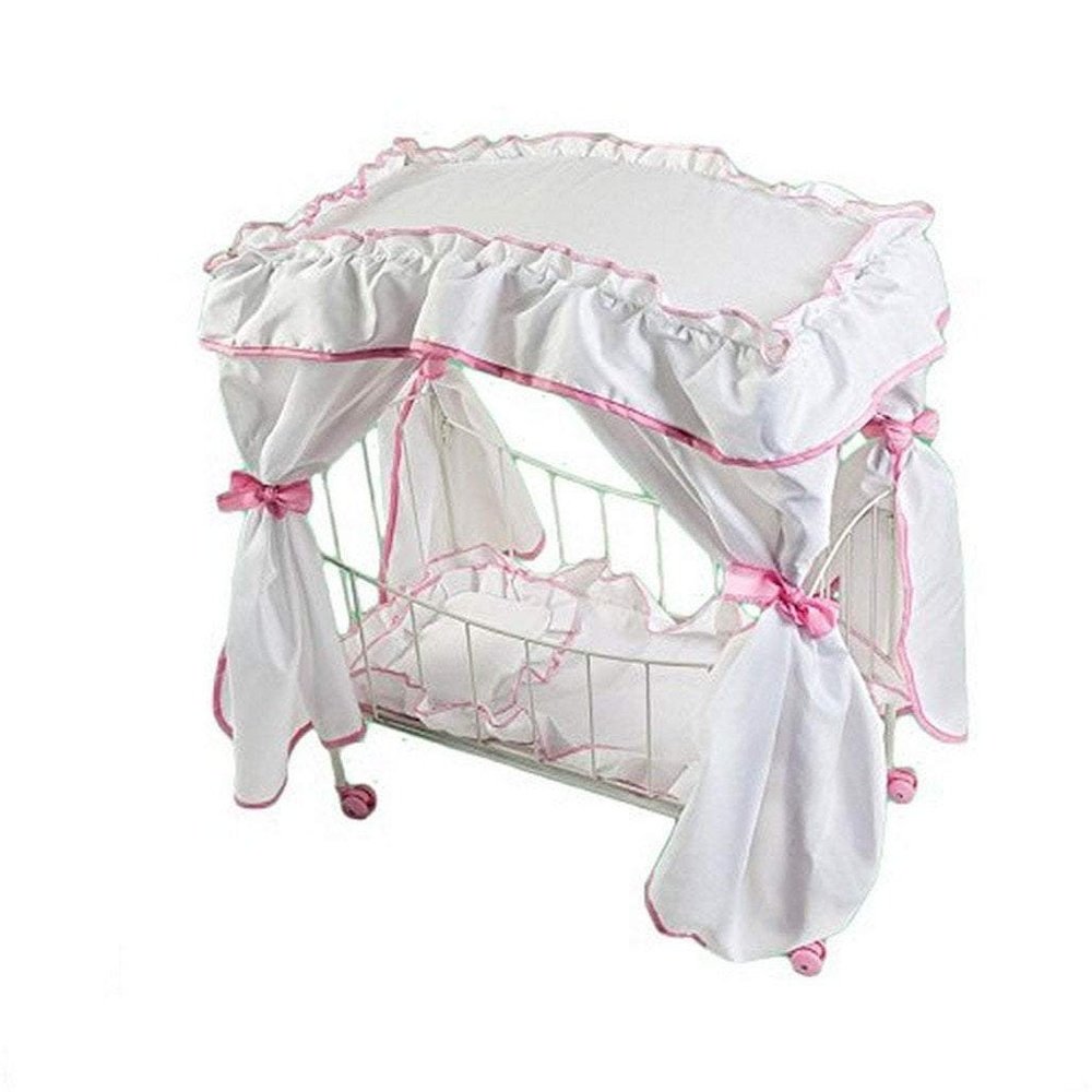 Rosalina Boutique Play Doll Canopy Bed