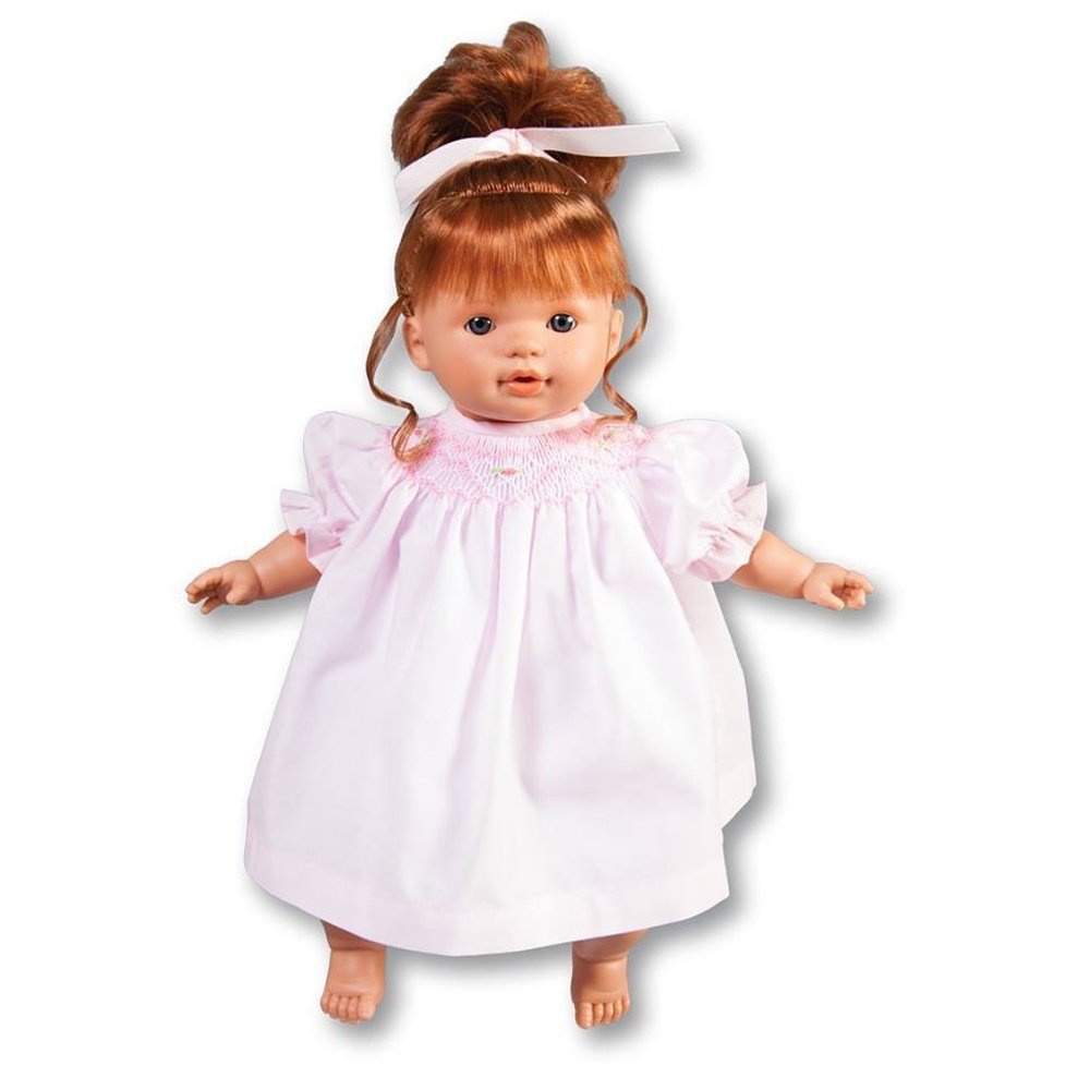 Rosalina Boutique Scarlett Baby Doll Pink Smocked Dress