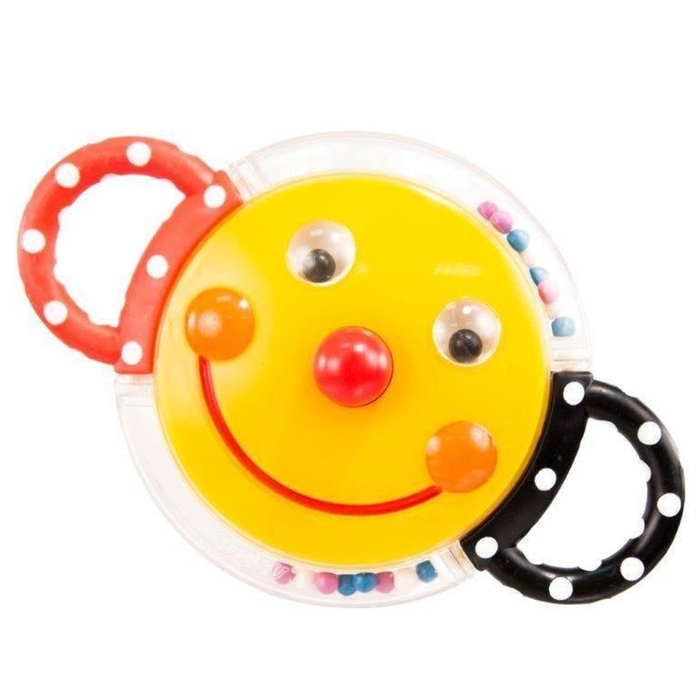 Sassy Baby Smiley Face Rattle