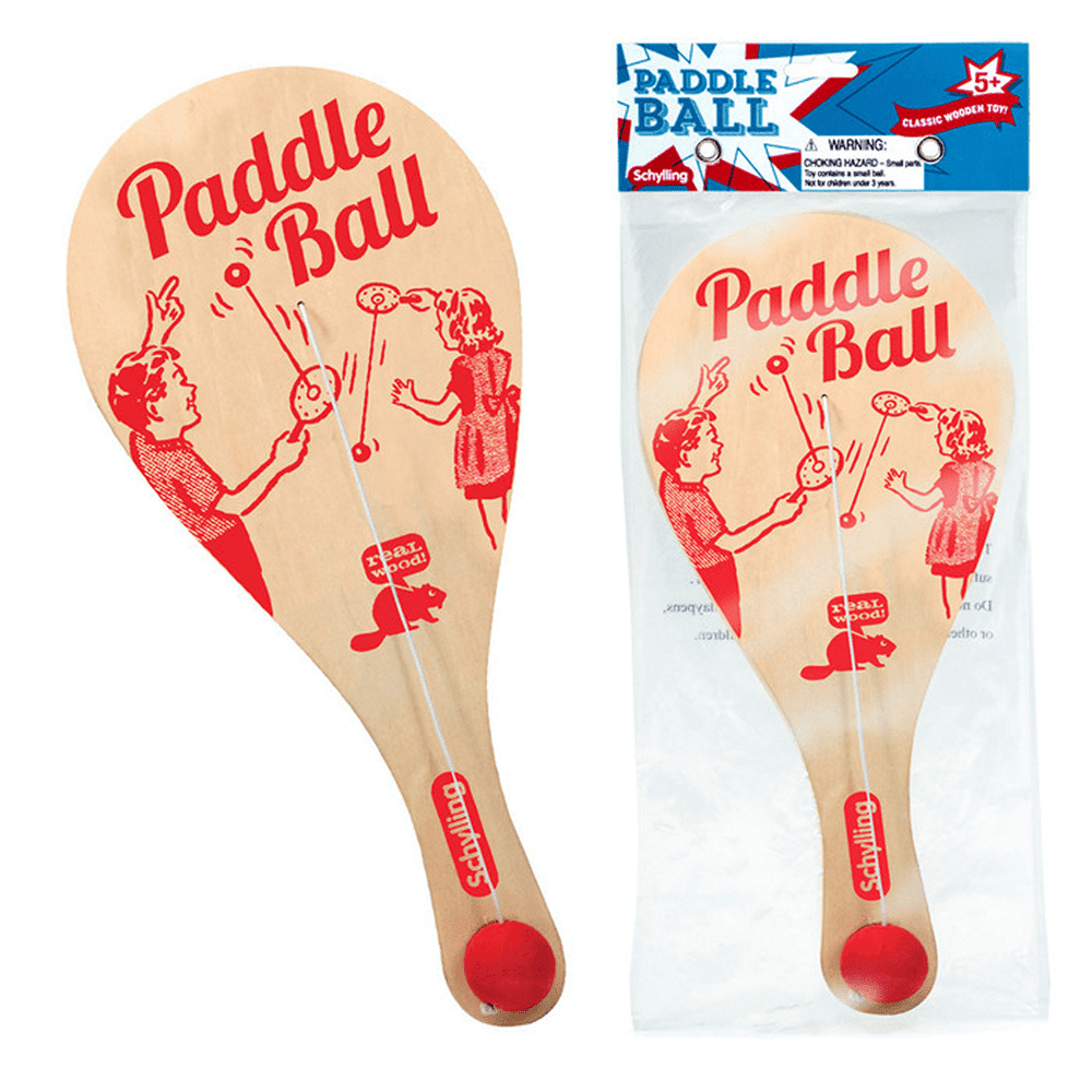 Schylling Toys Paddle Ball Game