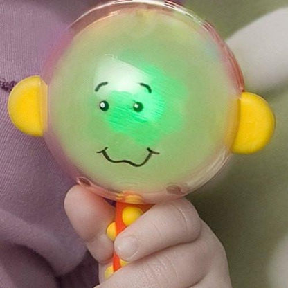 Smart Noggin Nogginstik Developmental Light Up Baby Rattle