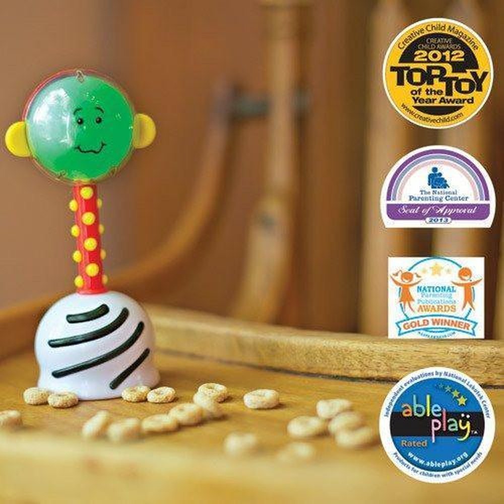 Nogginstik store developmental rattle