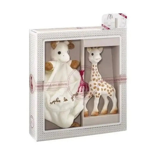 Sophie la Giraffe with Sophisticated Comforter Gift Set