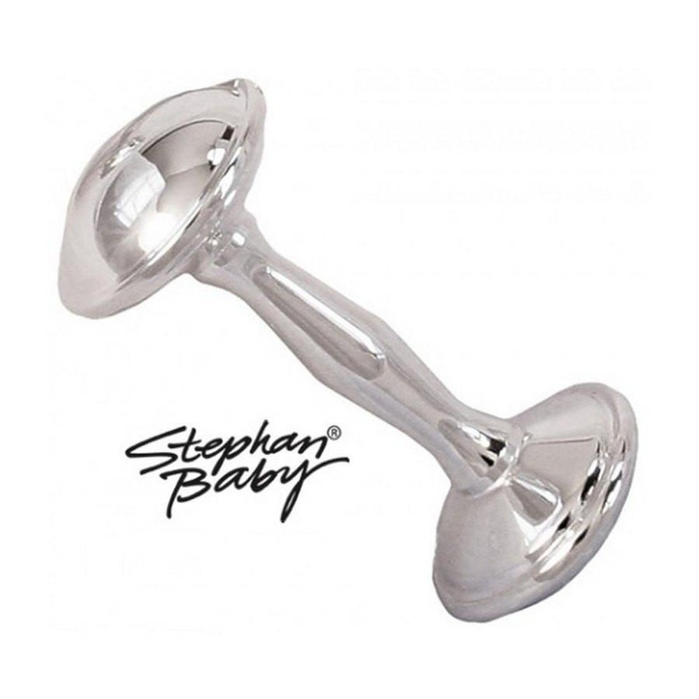 Stephan Baby Silver Rattle