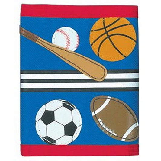 Stephen Joseph Boys Tri Fold Sports Wallet