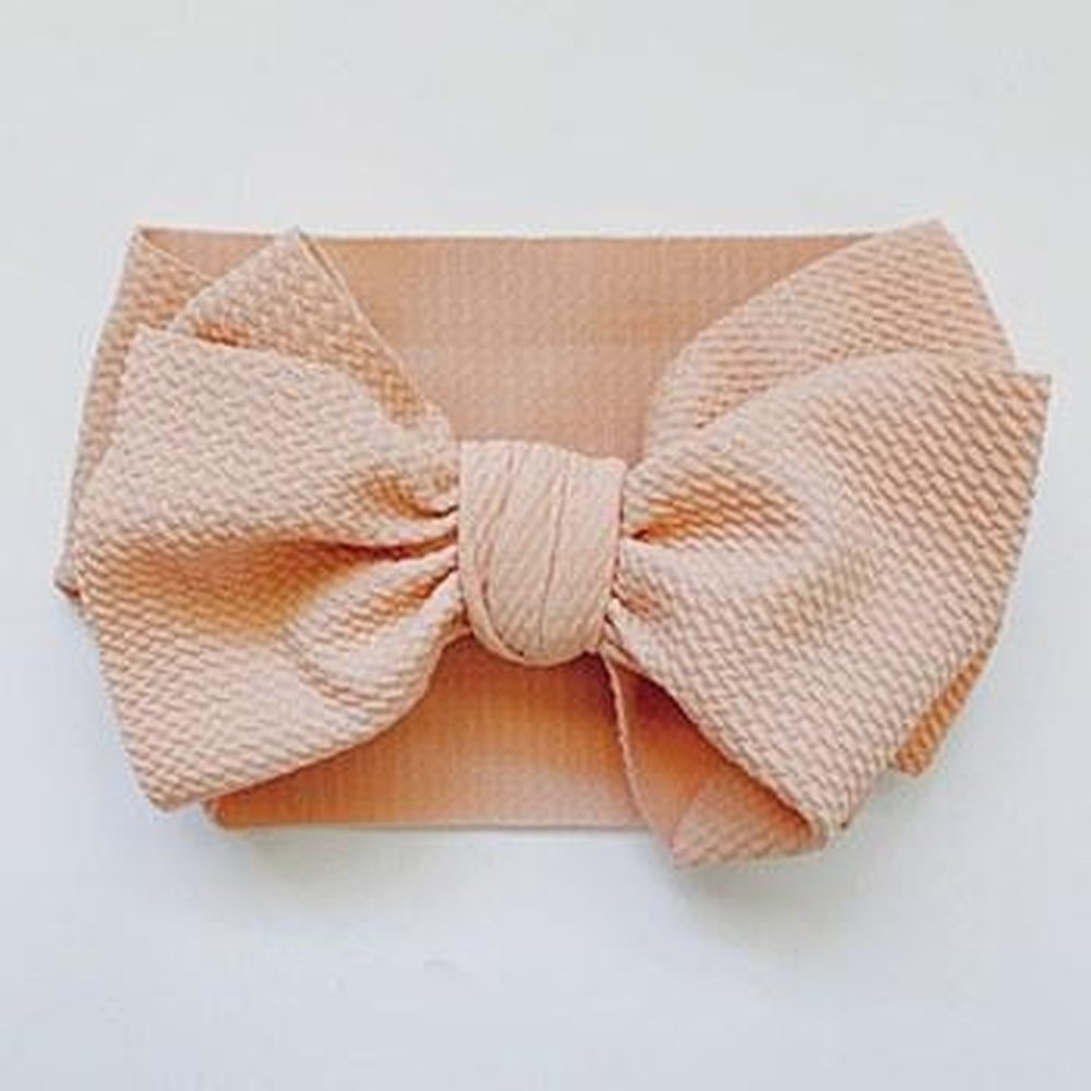 Sugar & Maple Infant or Toddler Girl Head Wrap Blush