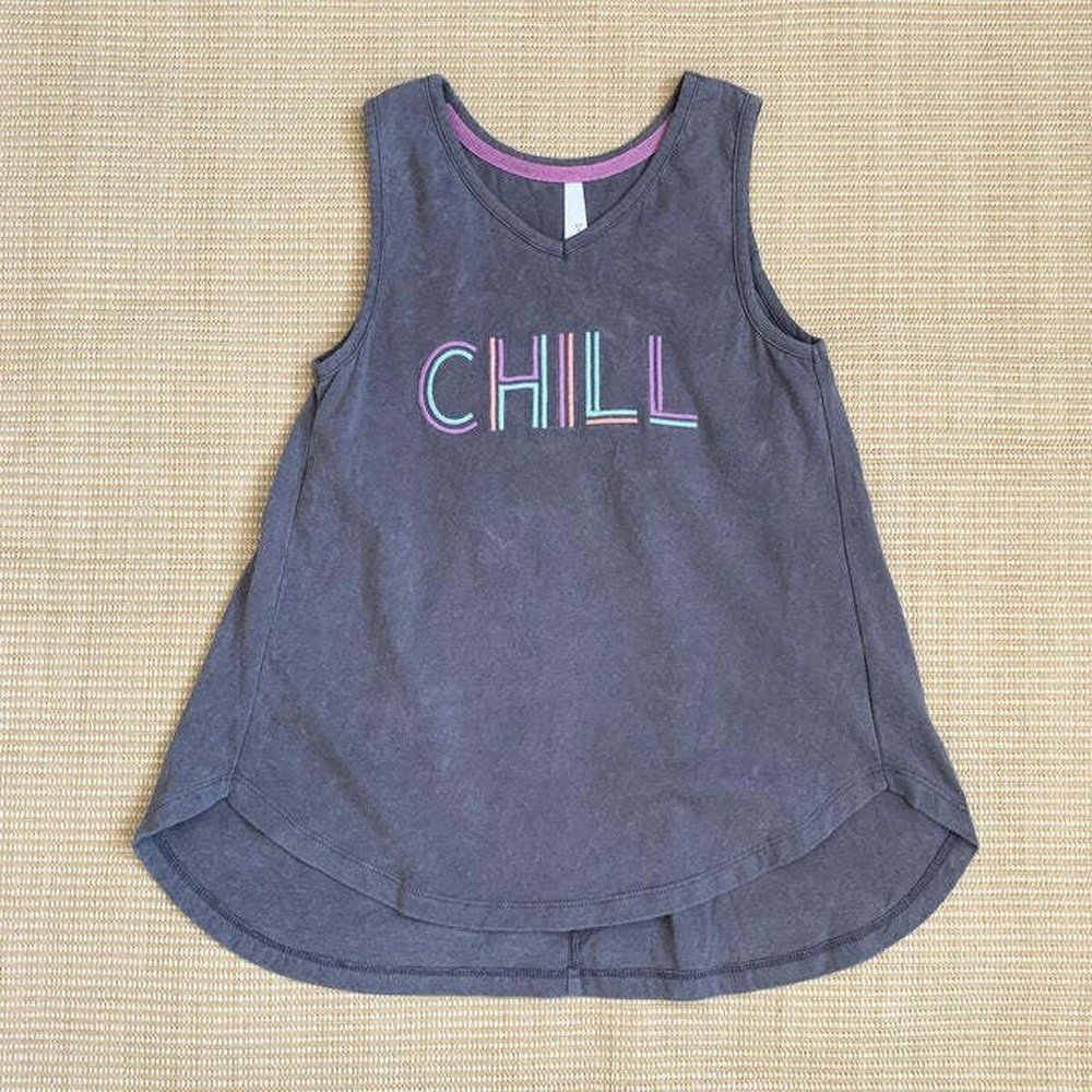 Sweet Soul Tween Apparel & Gifts 7Y-8Y / Chill Sweet Soul Tween Chill Embroidered Tank
