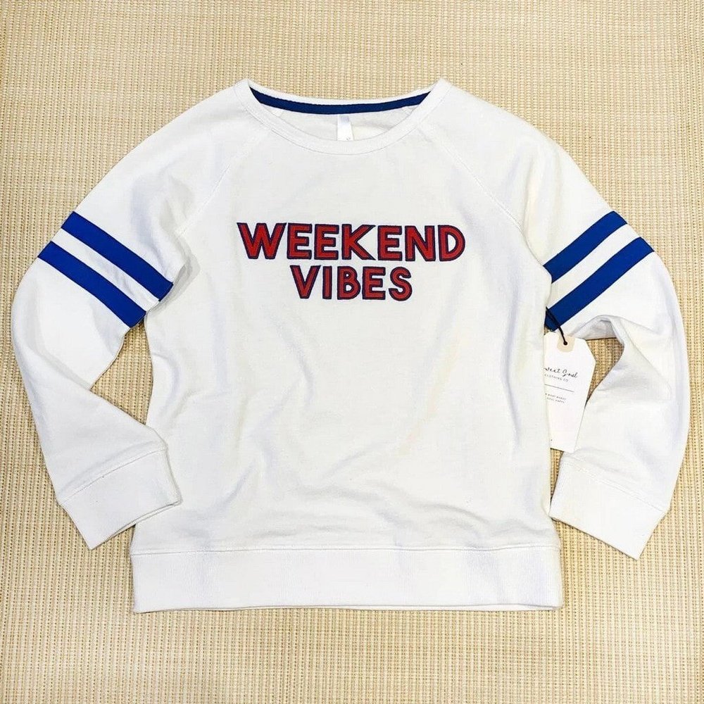 Sweet Soul Tween Weekend Vibes Sweatshirt