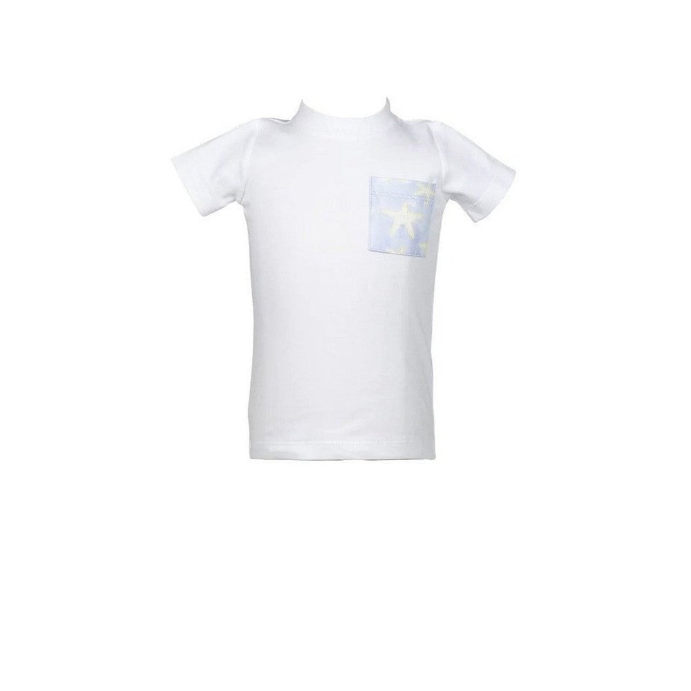 Proper Peony Apparel & Gifts 2 Toddler / Blue The Proper Peony Blue Starfish Pocket Shirt