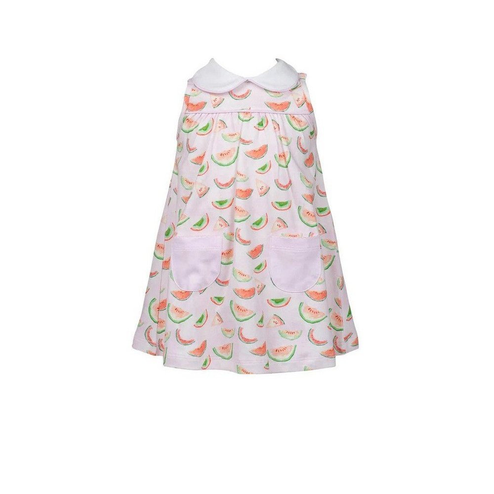 Proper Peony Apparel & Gifts 2 Toddle / Melon The Proper Peony Melon Yoke Dress