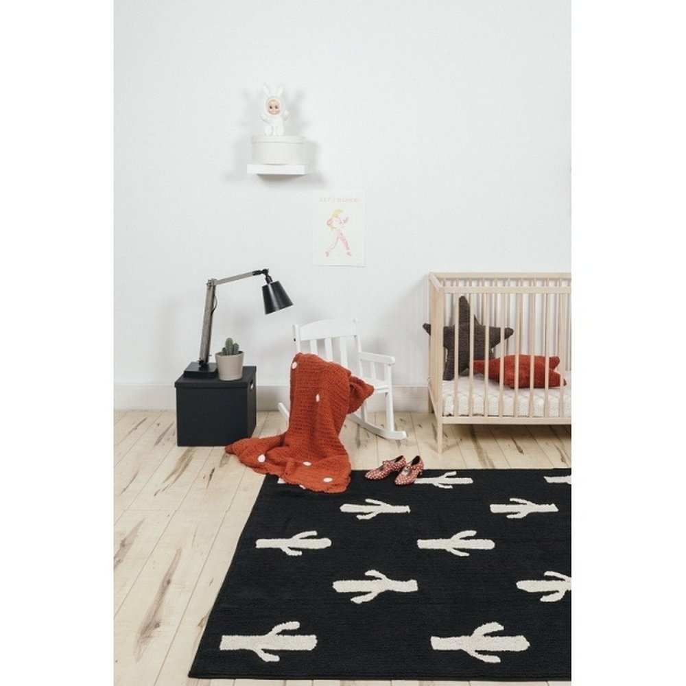 Washable Rug by Lorena Canals Cactus Stamp