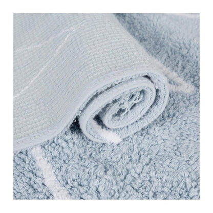 Washable Rug by Lorena Canals Hippy Soft Blue