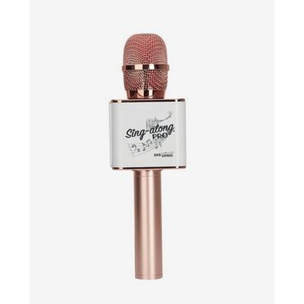 Wireless Express Sing Along Pro Rose Gold Bluetooth Microphone