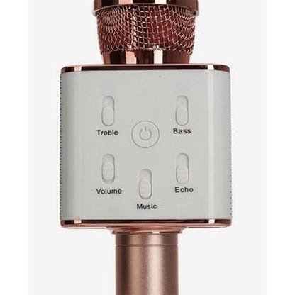 Wireless Express Sing-Along Pro Rose Gold Bluetooth Microphone