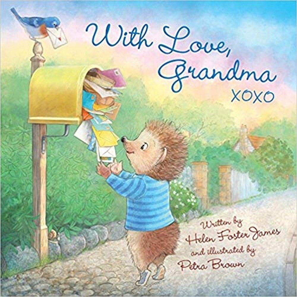 With Love, Grandma XOXO Children's Hardcover Book by Helen Foster James