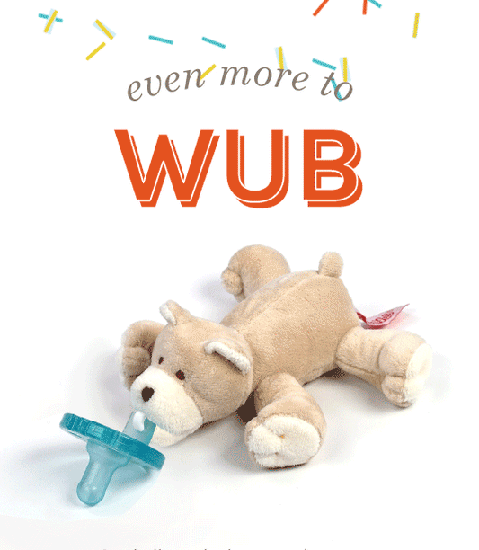 WubbaNub More Baby Care Wubbanub Detachable Paci Infant Pacifier Bear