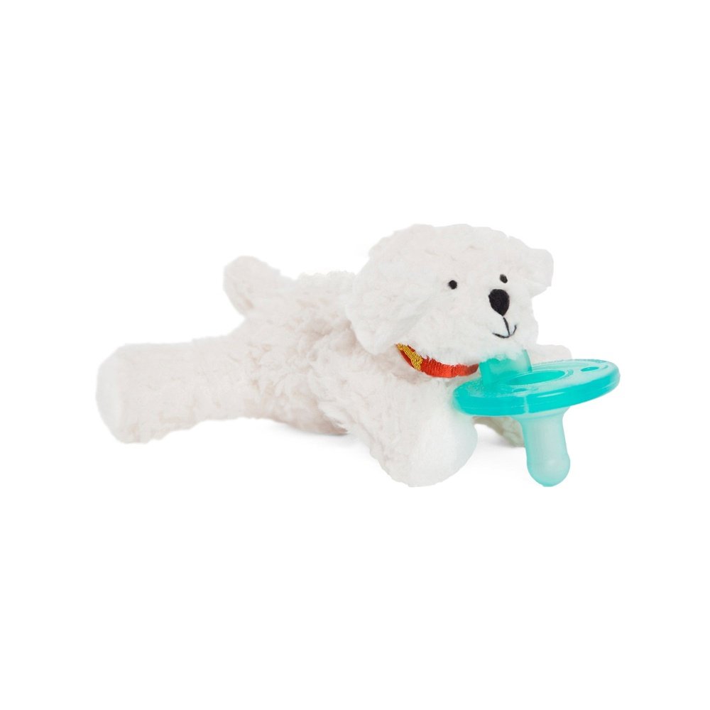 WubbaNub Infant Pacifier Budster Bichon