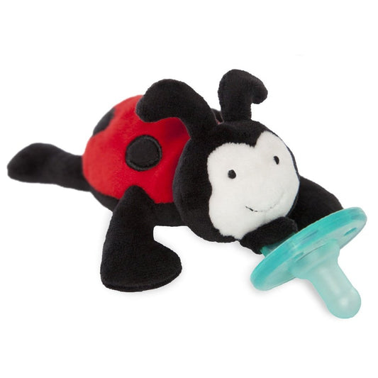 WubbaNub Infant Pacifier Lady Bug