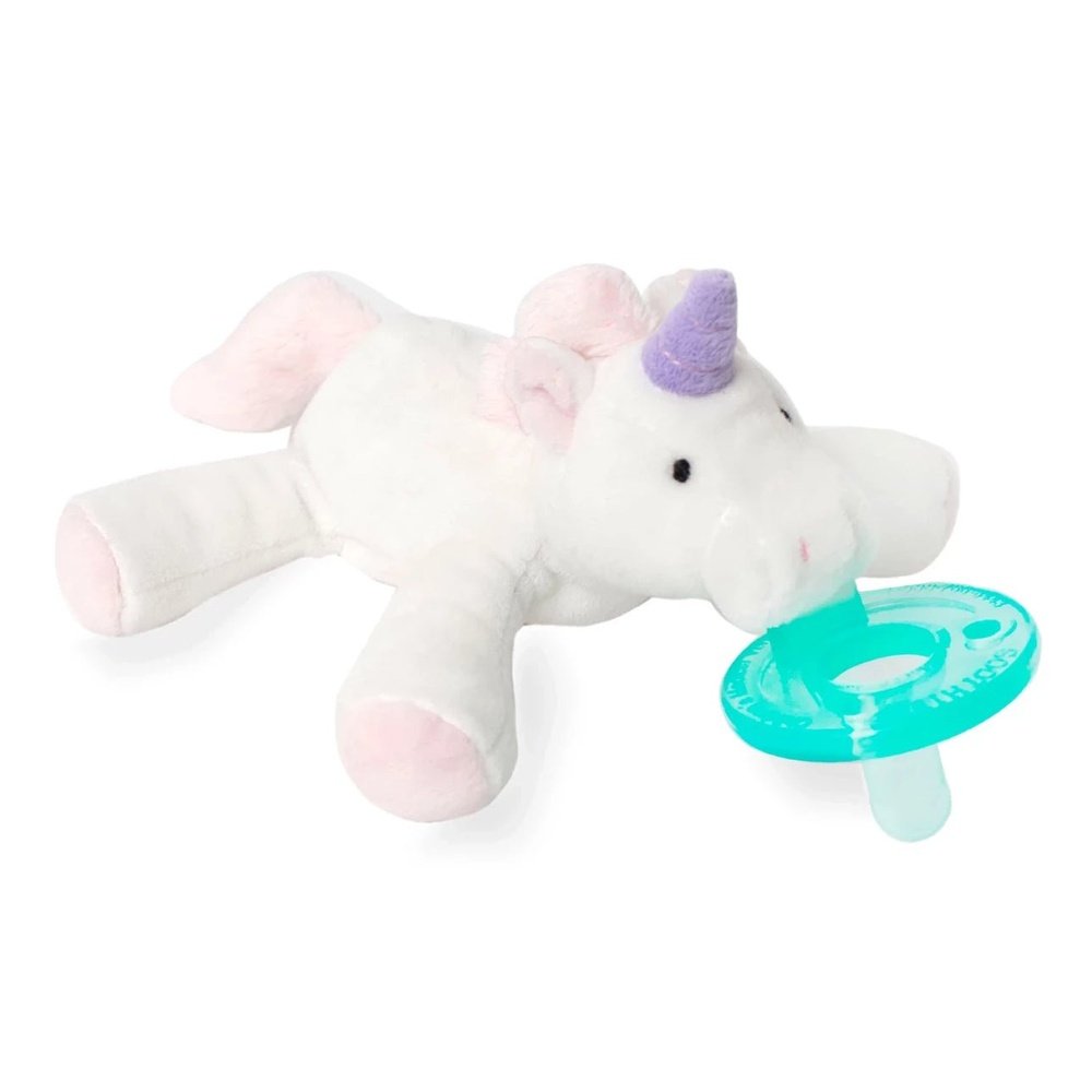 WubbaNub Infant Pacifier Luna White Unicorn