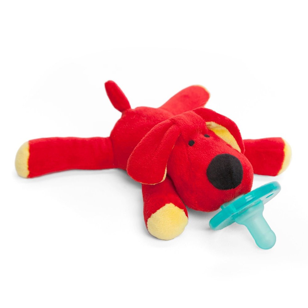 WubbaNub Infant Pacifier Red Dog