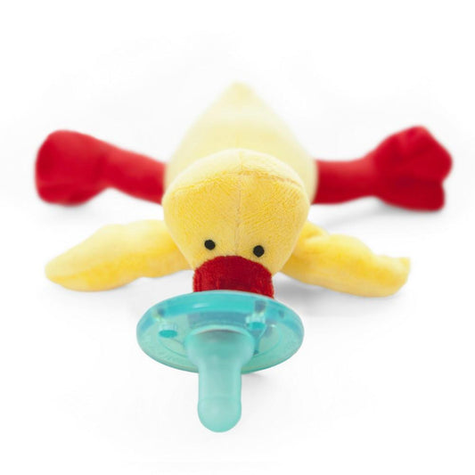WubbaNub Infant Pacifier Yellow Duck