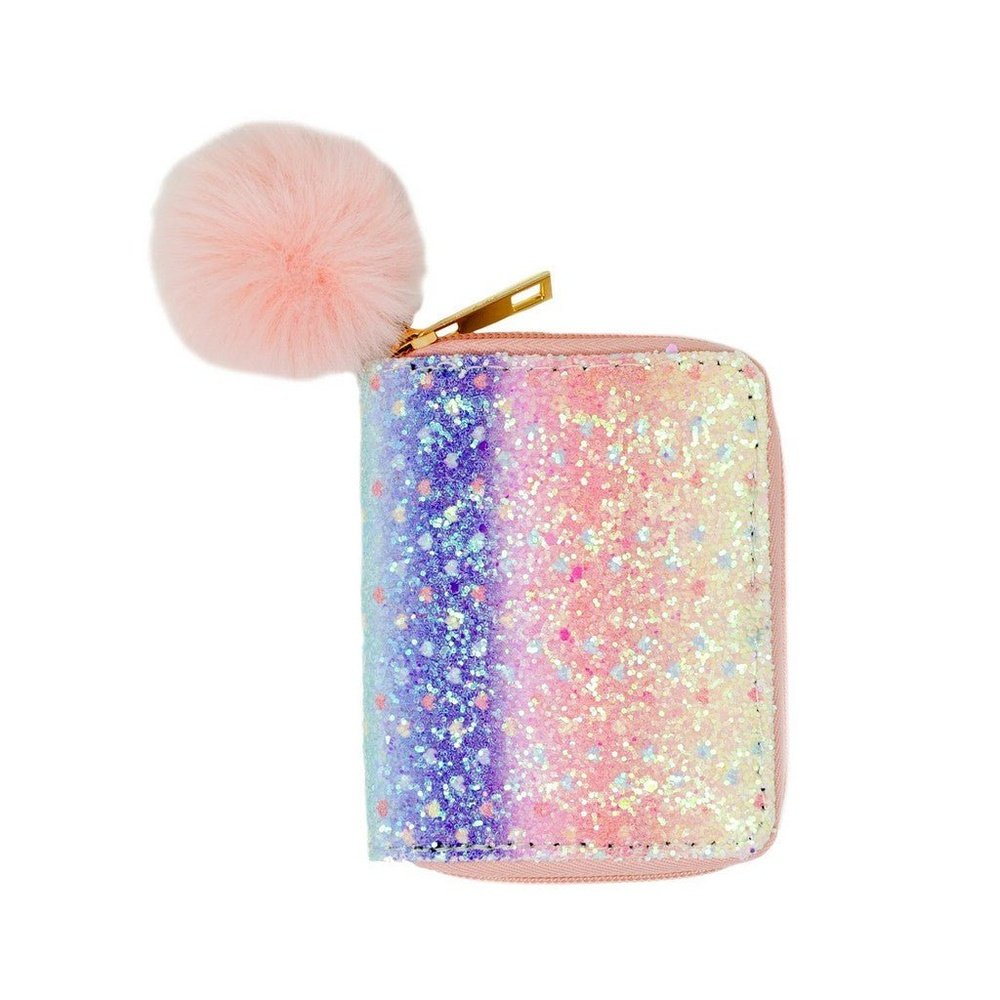 Zomi Gems + Tiny Treats Glitter Hearts Wallet
