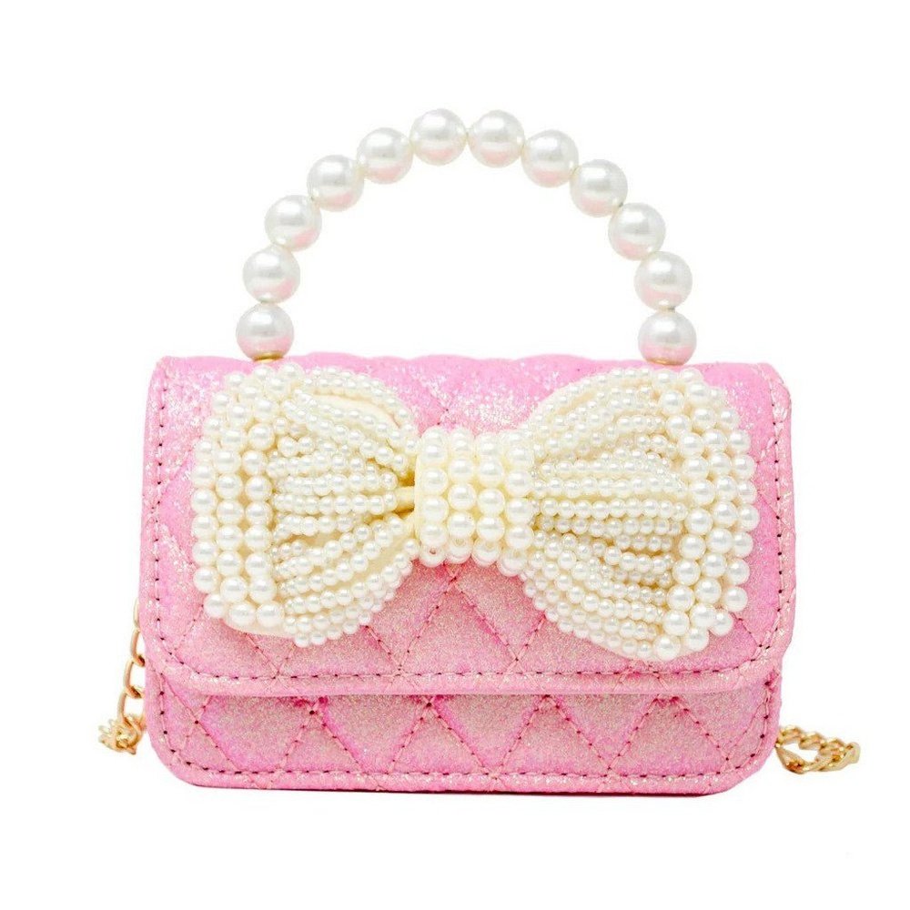 Zomi Gems + Tiny Treats Pearl Handle Bow Bag