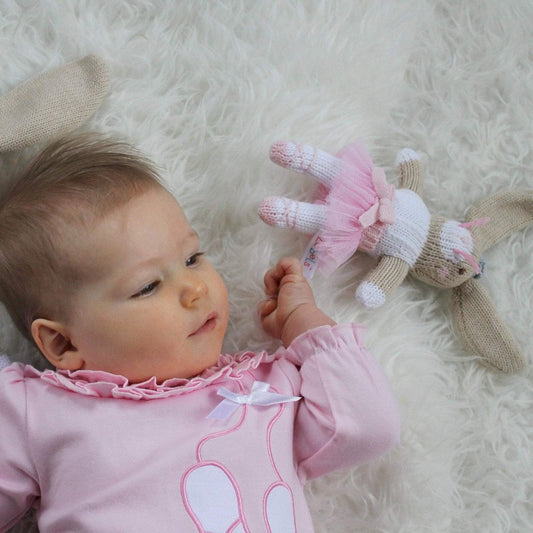 Zubels by Petit Ami Ballet Bunny Rattle